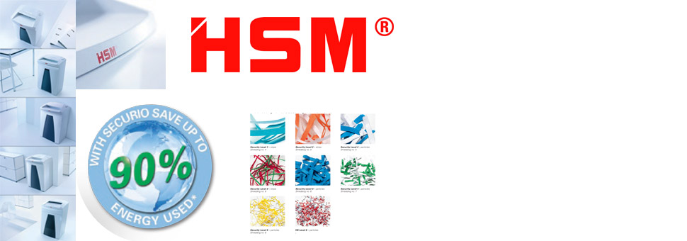 HSM Evrak İmha MakinalarıEvrak İmha, Balyalama, Şifreleme Makinaları ile Özelleriniz size kalsın